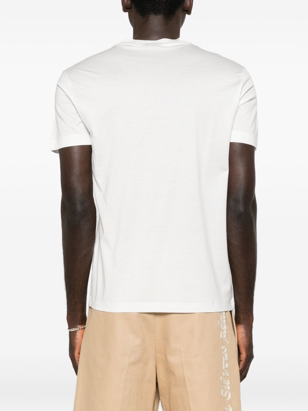 Emporio Armani Basic T-shirt Wit Topwear Emporio Armani