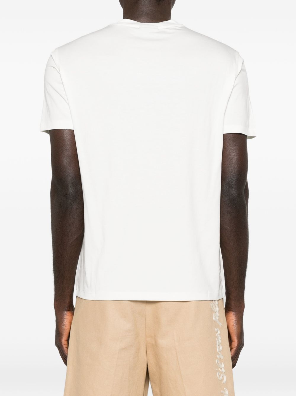 Emporio Armani T-shirts and Polos White-4
