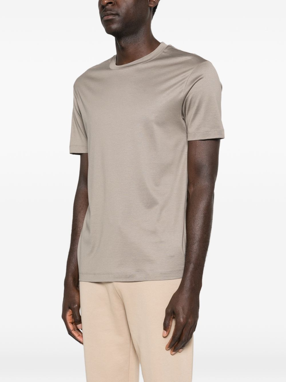 Emporio Armani T-shirts and Polos Dove Grey