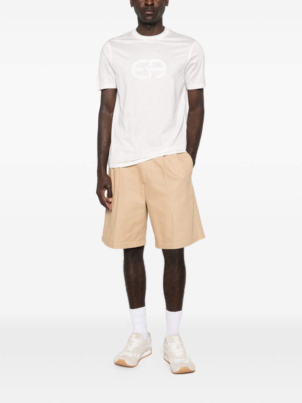 Emporio Armani T-shirts and Polos White-4