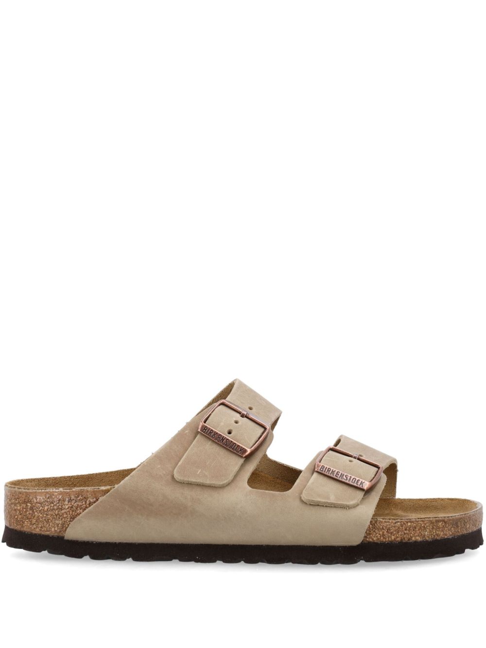 Birkenstock Arizona Oiled Leather Sandalen Tobacco