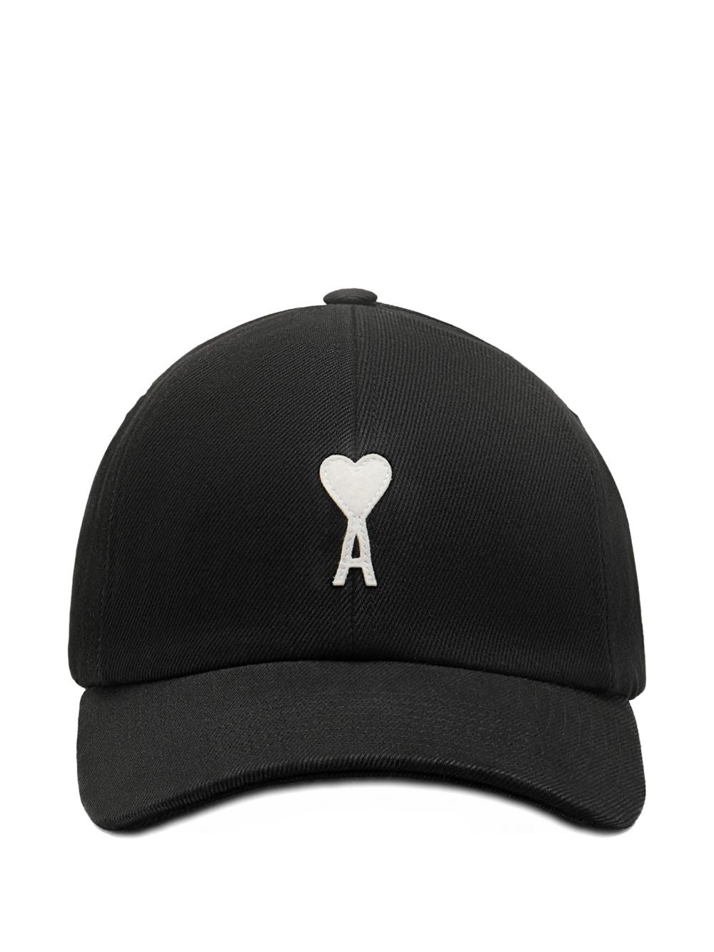 AMI Paris Ami de Cœur Logo Baseball Cap Black