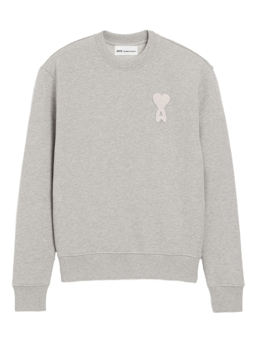 Ami Paris Sweaters Grey