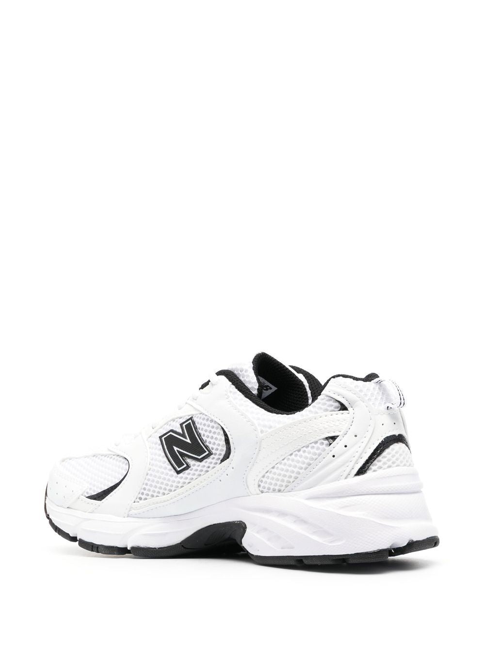 New Balance 530 Mesh Leder ABZORB Retro Runner Wit Zwart Sneakers New Balance