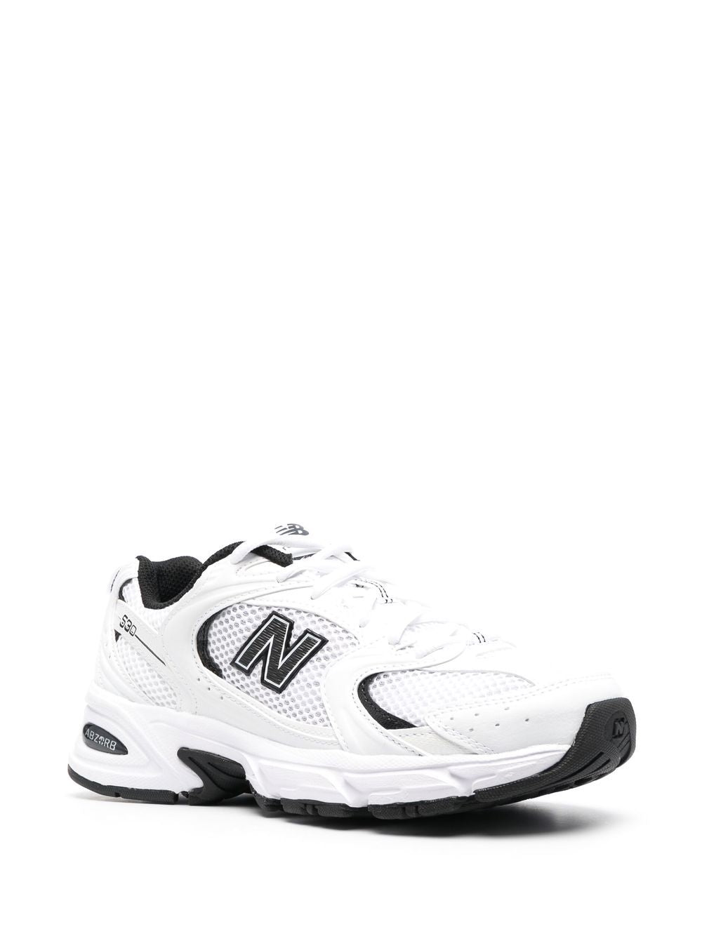 New Balance 530 Mesh Leder ABZORB Retro Runner Wit Zwart Sneakers New Balance