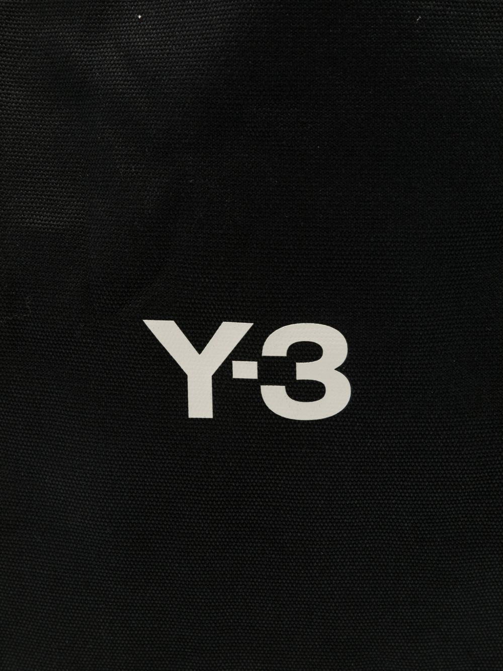 Y-3 Canvas Tote Bag Black Shopper Y-3