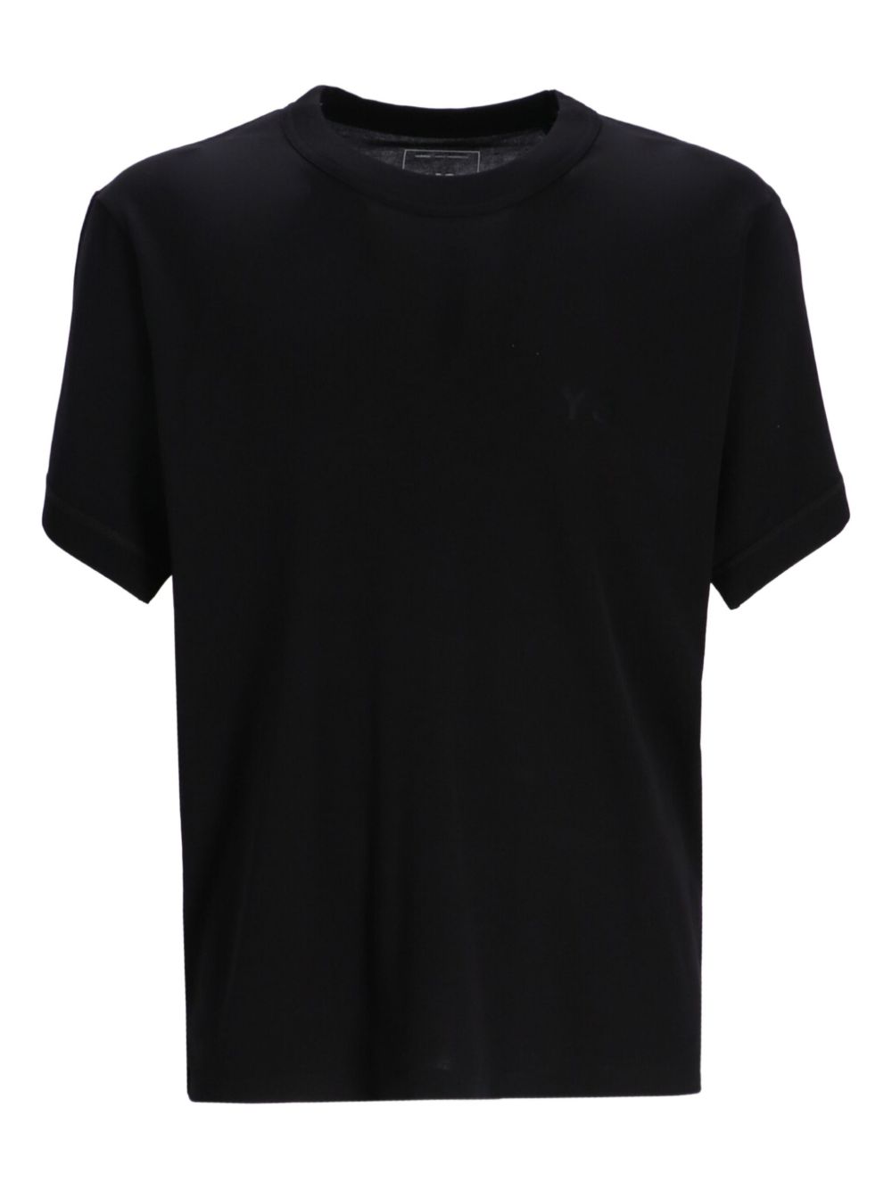 Y-3 Slim Short Sleeve T-shirt Biologisch Katoen Zwart-thumbmail-1