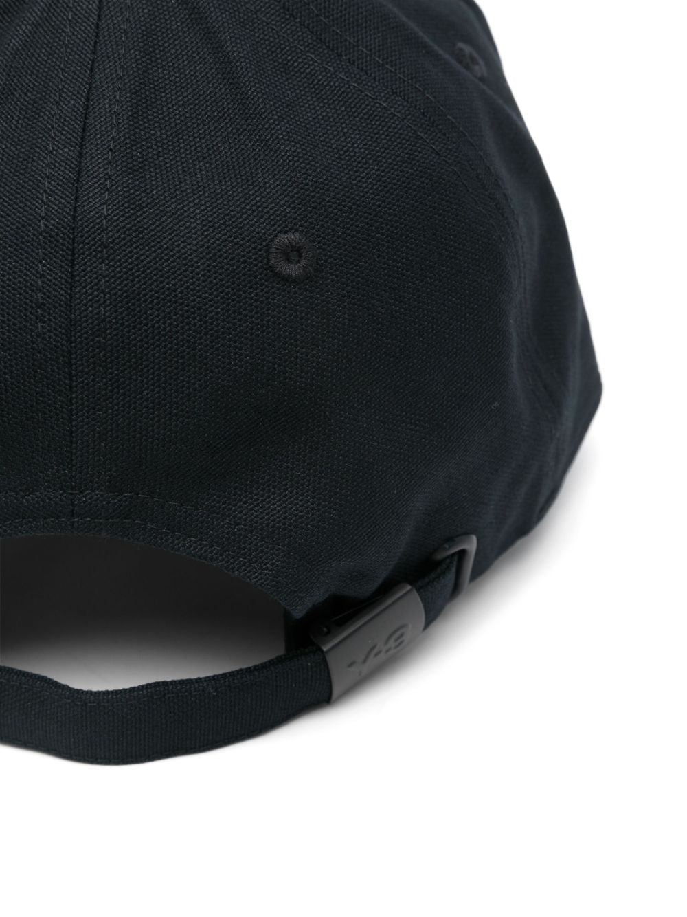 Y-3 Baseball Logo Adj Cap Black-thumbmail-2