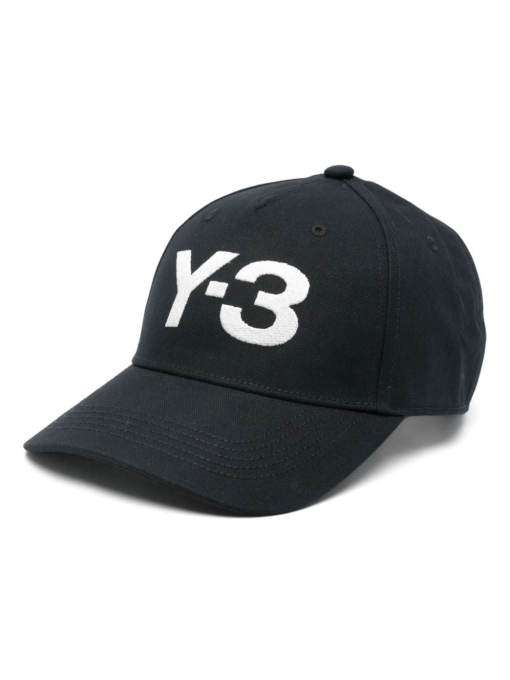 Y-3 Baseball Logo Adj Cap Black
