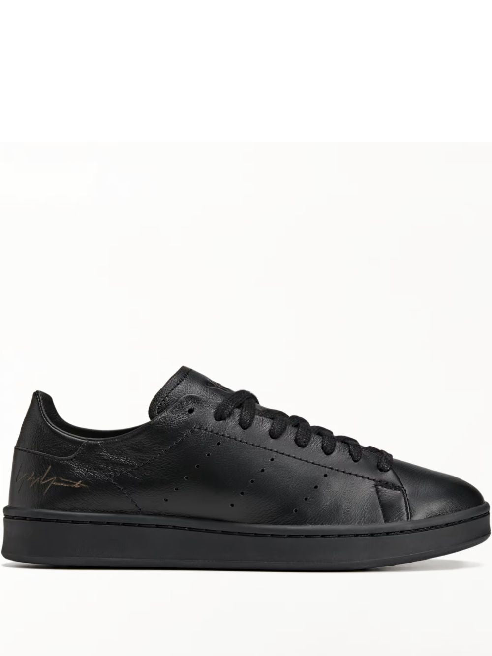 Y-3 Stan Smith Platform Leren Sneakers Zwart