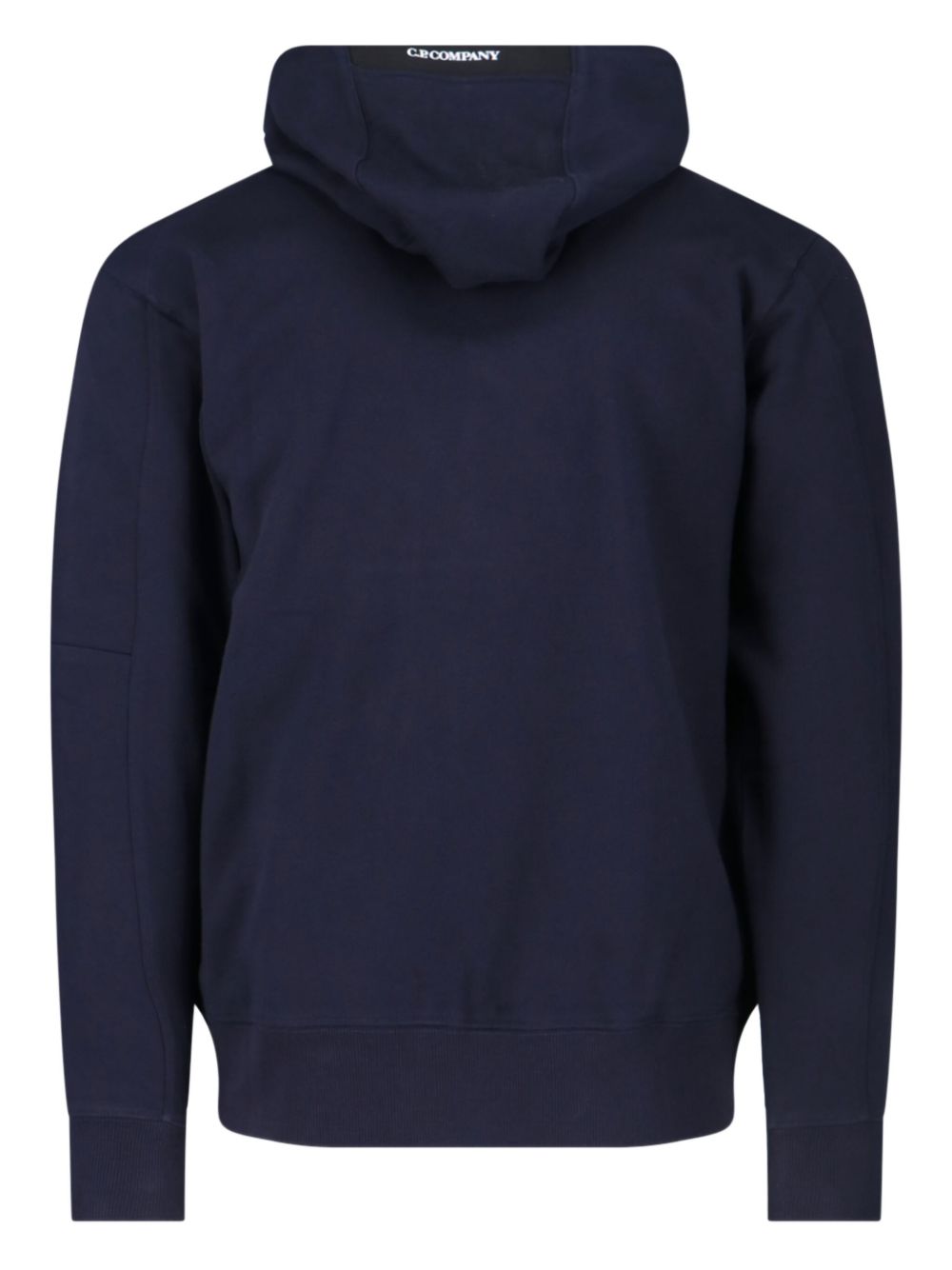 C.P. Company Logo Hoodie Blue-thumbmail-3
