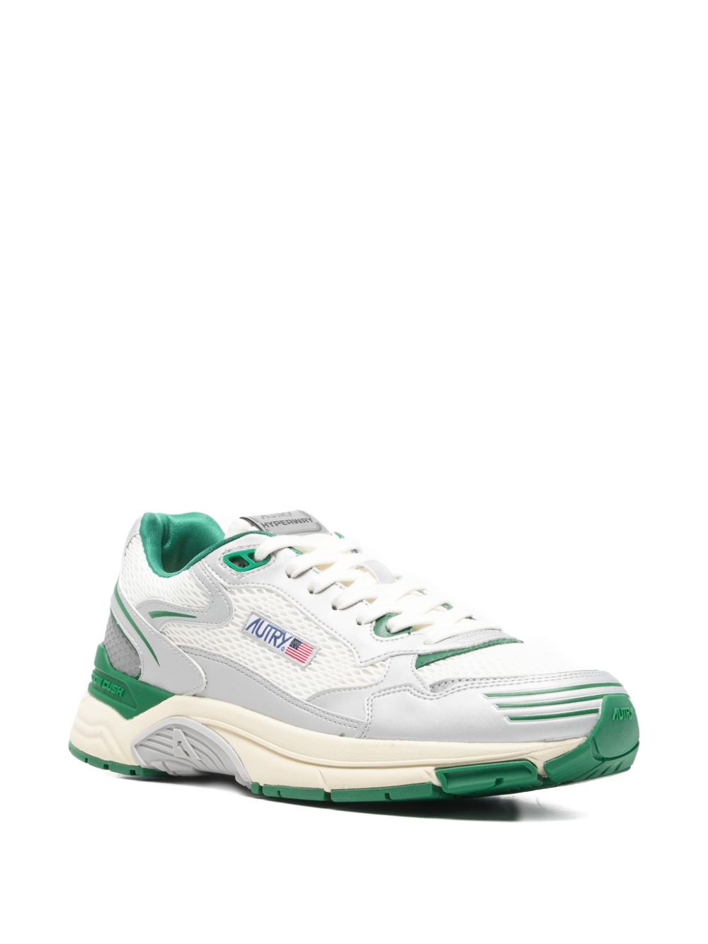 Autry Hyperway Sneakers White / Green-thumbmail-4