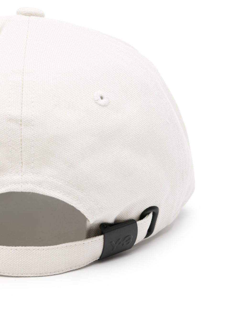 Y-3 Baseball Logo Adj Cap Talc-thumbmail-2