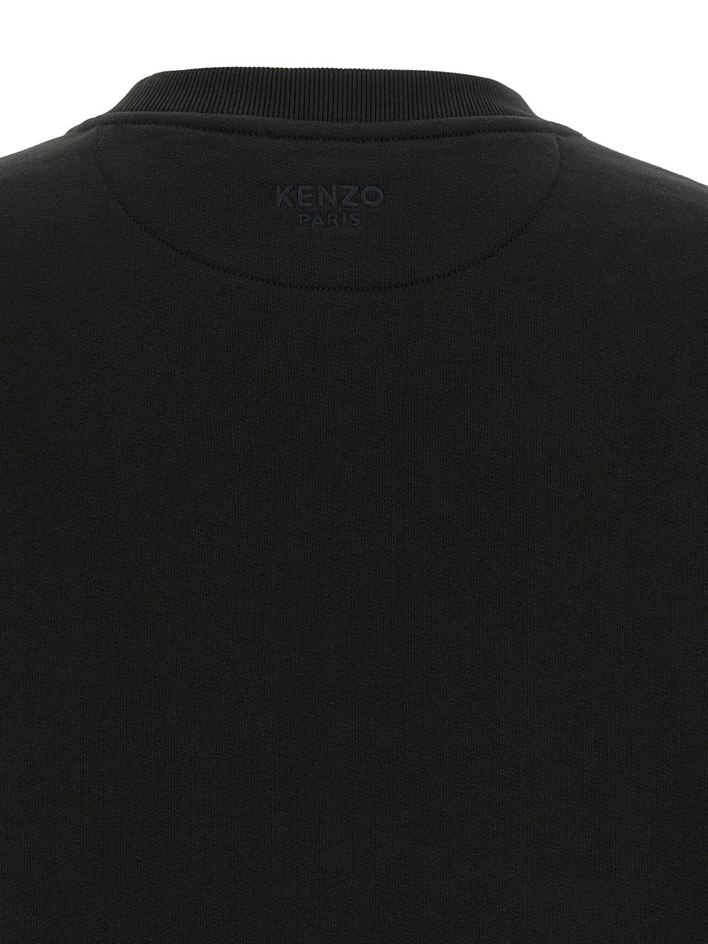 Kenzo Wild Tiger Sweatshirt met Geborduurde Tijgerkop Zwart-thumbmail-2