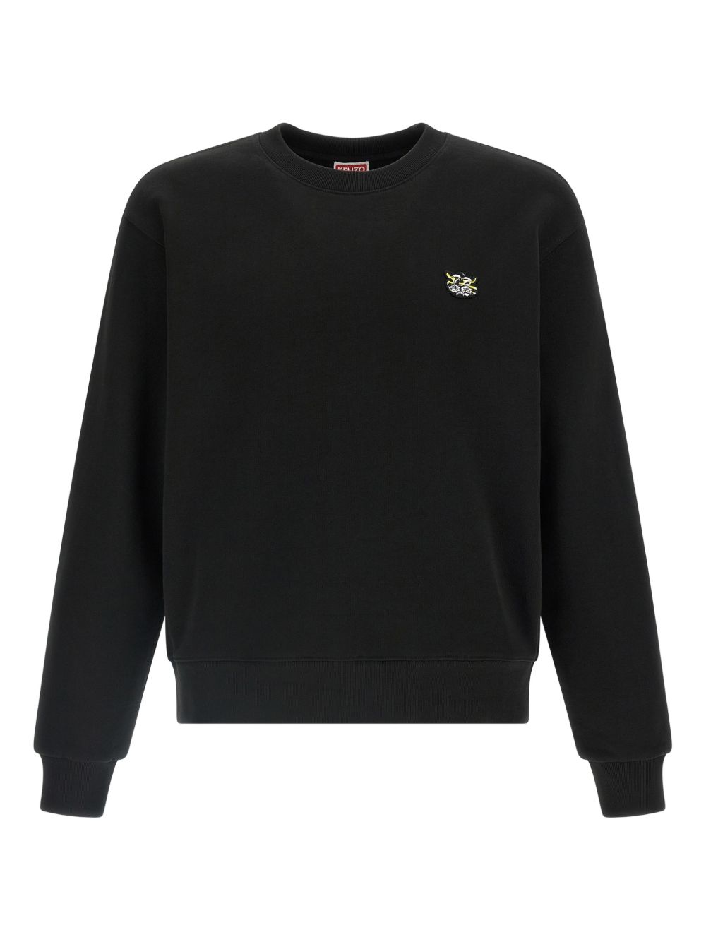 Kenzo Wild Tiger Geborduurde Sweatshirt in Zwart Katoen Topwear Kenzo