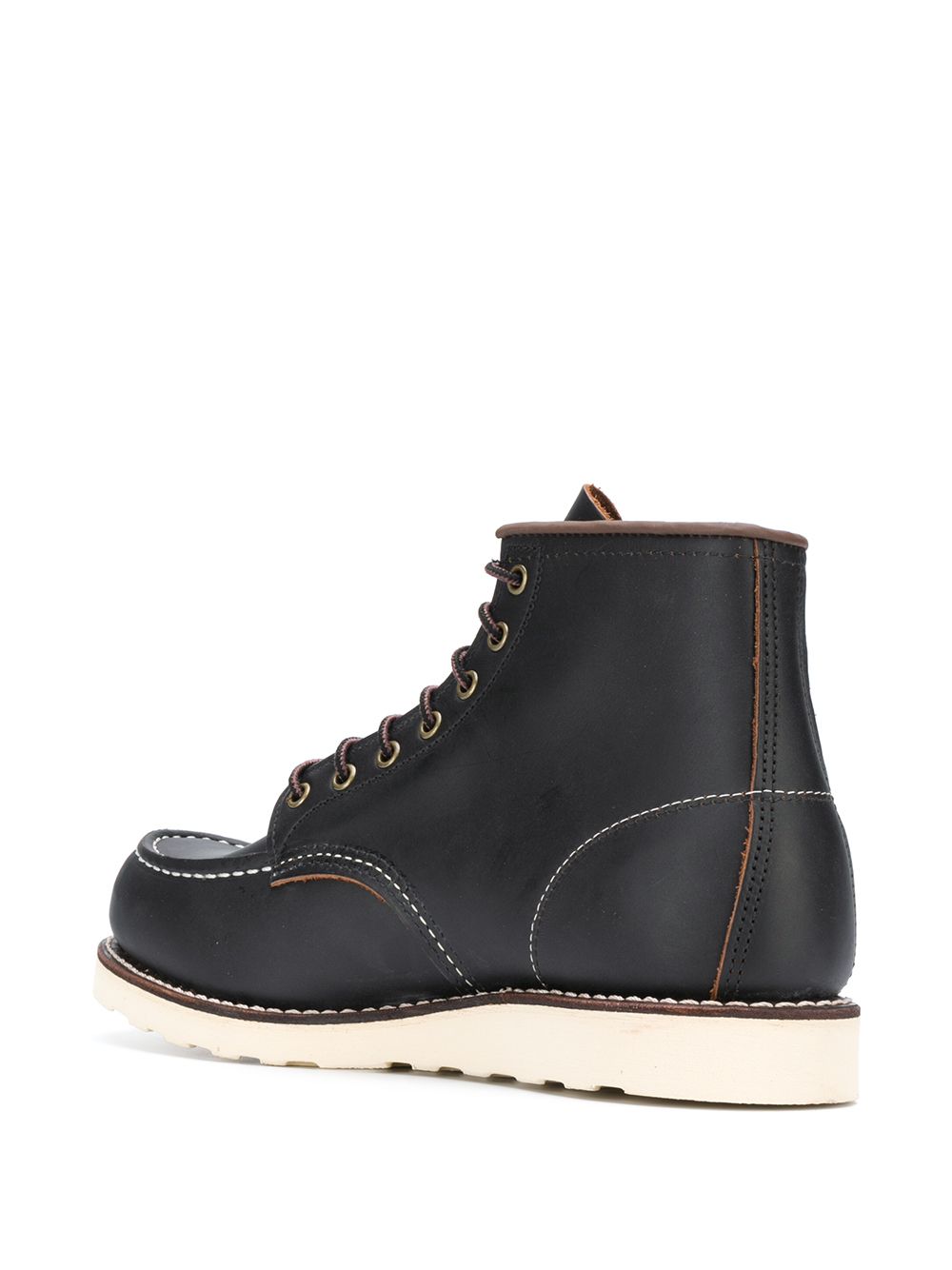 Red Wing Classic Moc boots, bovenaanzicht paar met Traction Tred zool