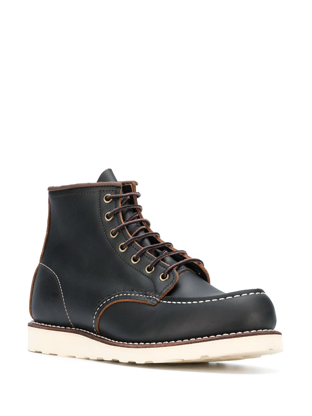 Red Wing Classic Moc boots, achteraanzicht met hiel