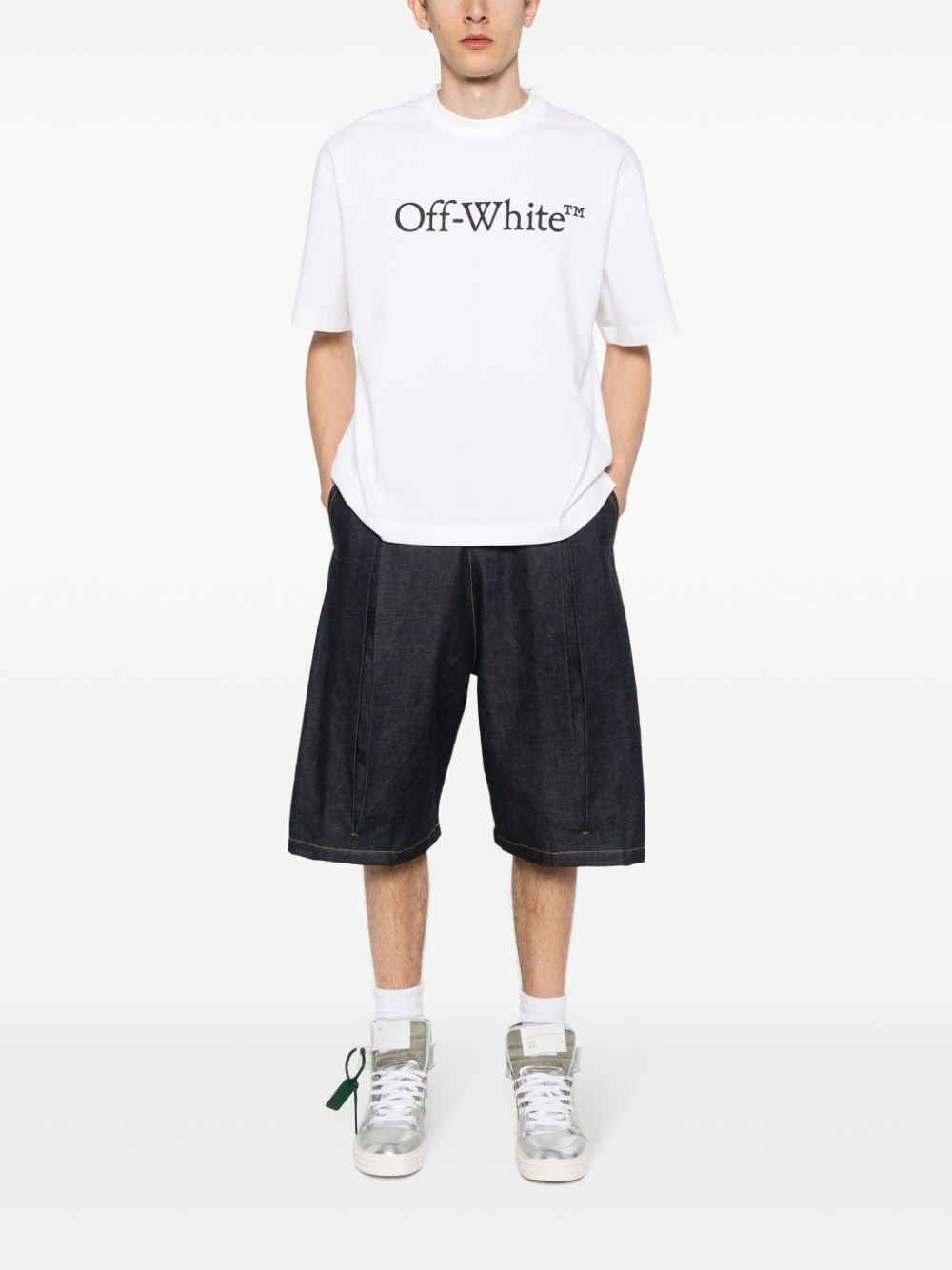 Off White T-shirts and Polos White-4