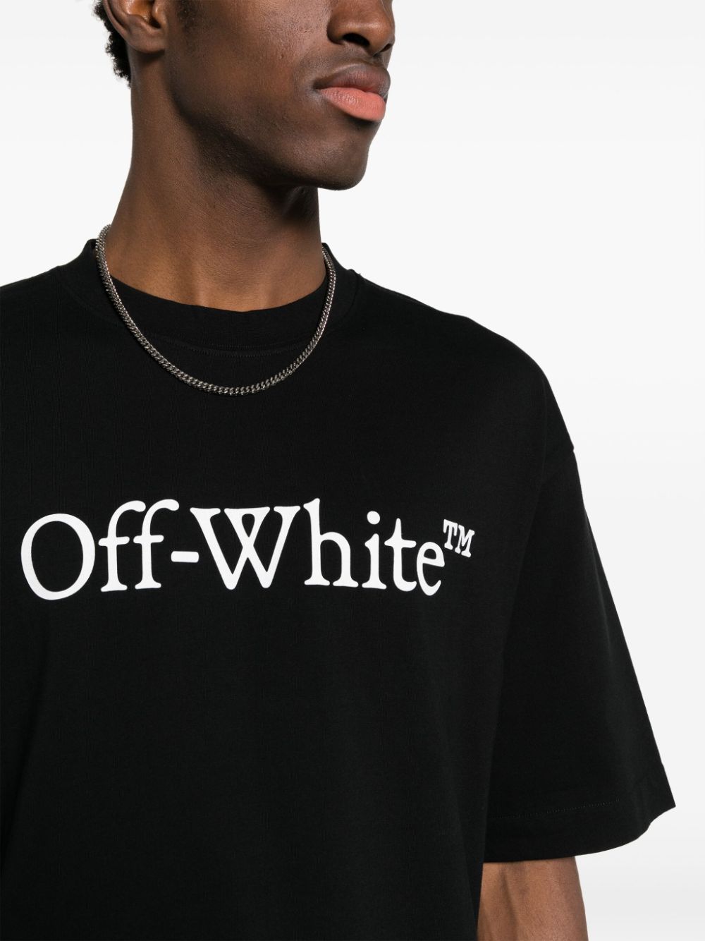 OFF-WHITE T-shirts and Polos Black