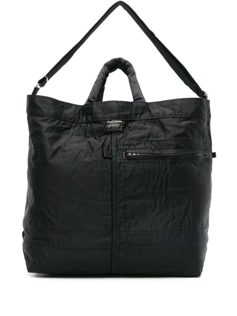 Porter Mile 2-Way Tote Bag Black