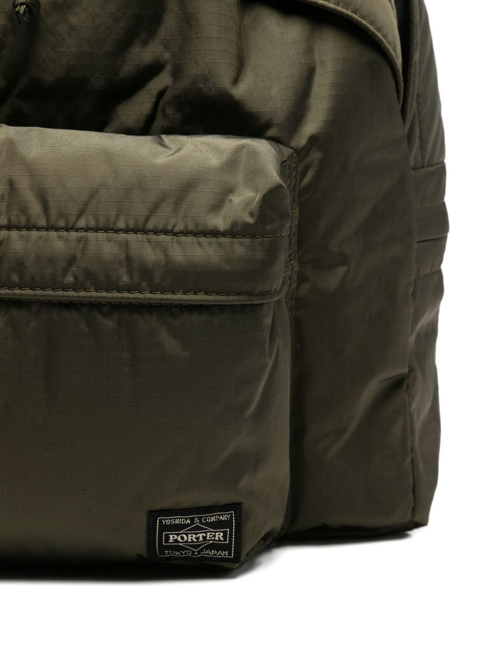 Porter Kurachika Double Pack Nylon Ripstop Daypack Groen-thumbmail-2