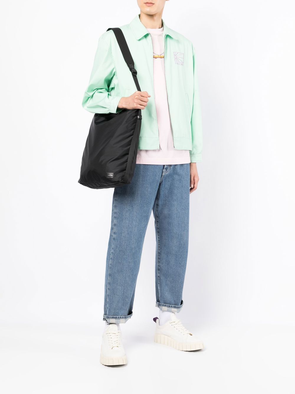 Porter Flex 2-Way Shoulder Bag Black Shoulder Porter