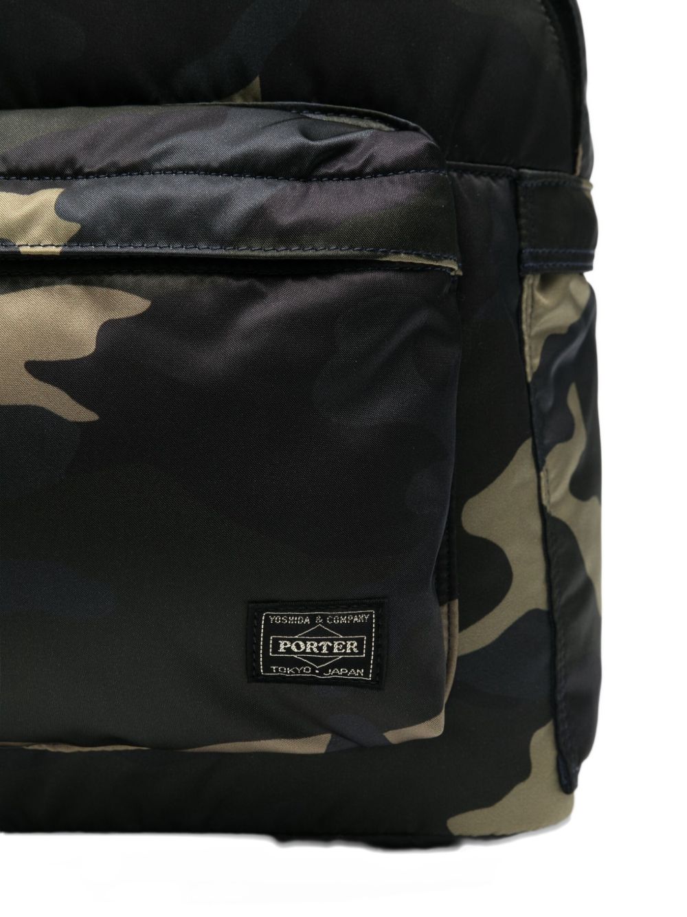 Porter Yoshida Counter Shade Daypack Woodland Camouflage Backpacks Porter