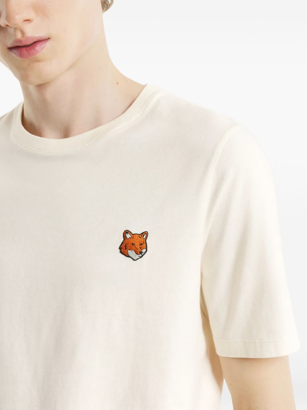 Maison Kitsuné Fox Head T-shirt Topwear Maison Kitsuné