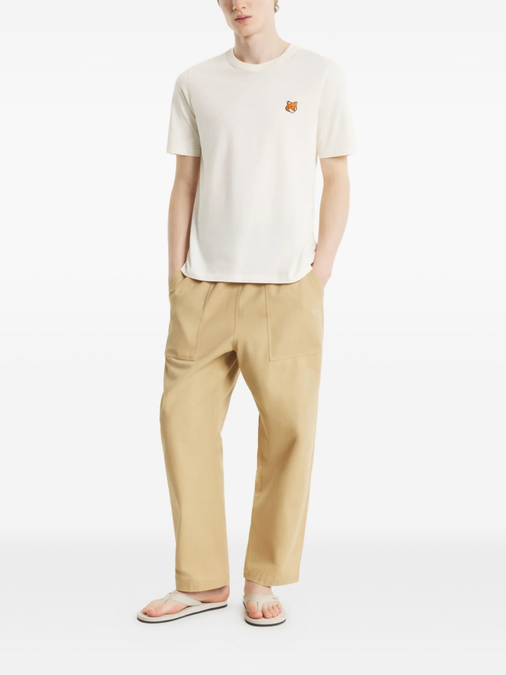 Maison Kitsuné Fox Head T-shirt Topwear Maison Kitsuné
