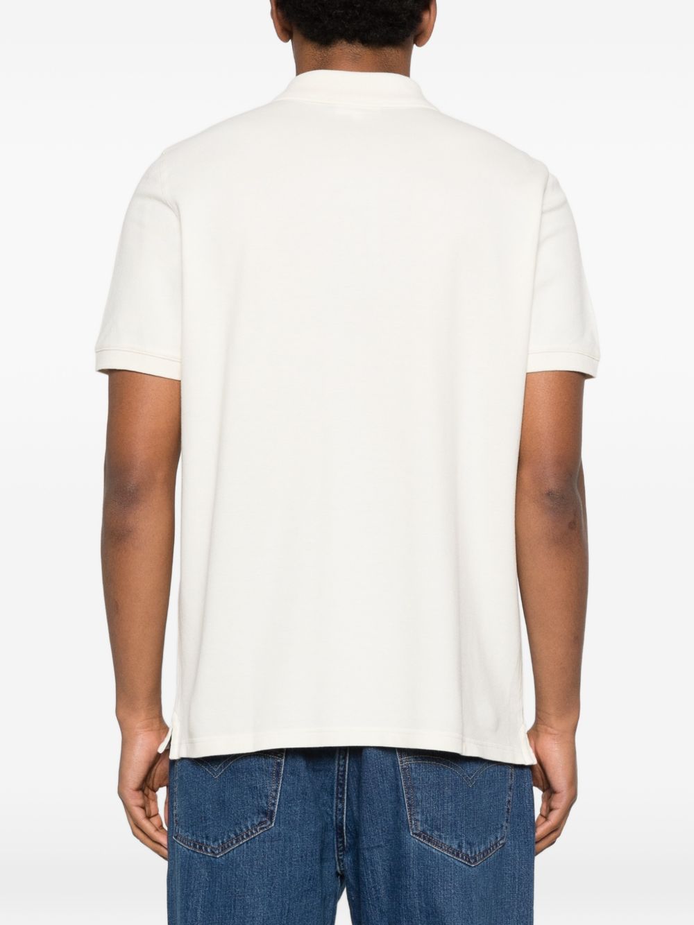 Maison Kitsuné Fox Head cotton polo shirt Topwear Maison Kitsuné