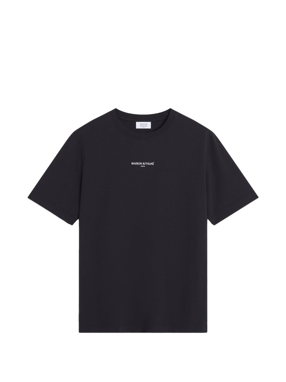 Maison Kitsuné Paris Comfort T-Shirt Zwart