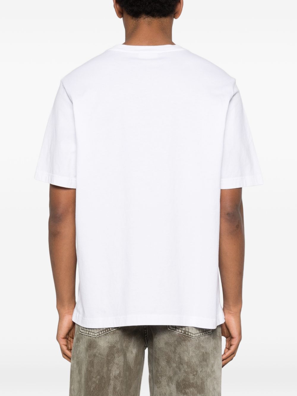 Maison Kitsuné Dreaming Fox Comfort T-Shirt Wit Topwear Maison Kitsuné