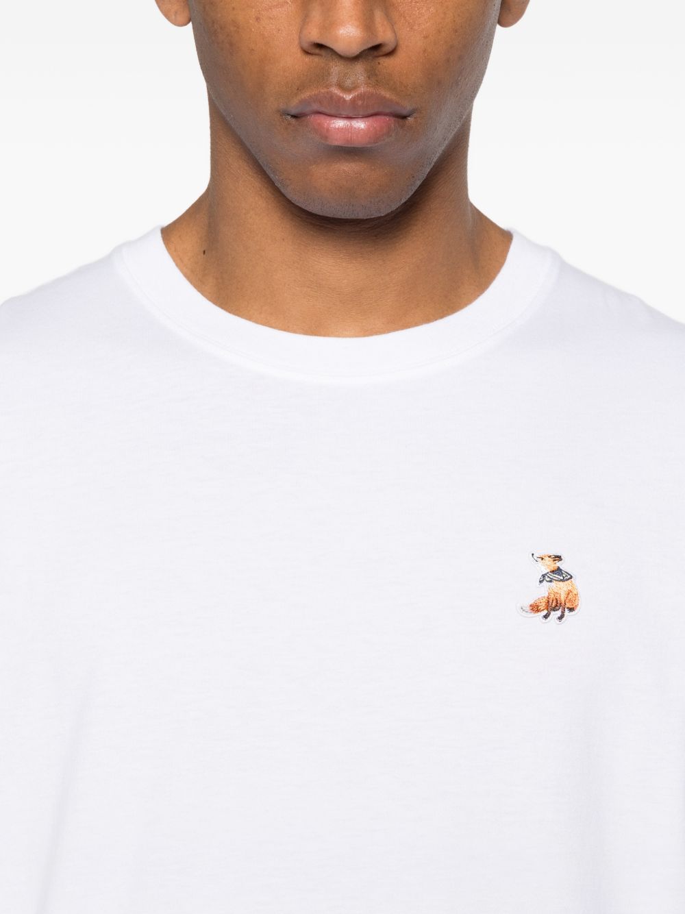 Maison Kitsuné MAISON KITSUNE' T-shirts and Polos White-4
