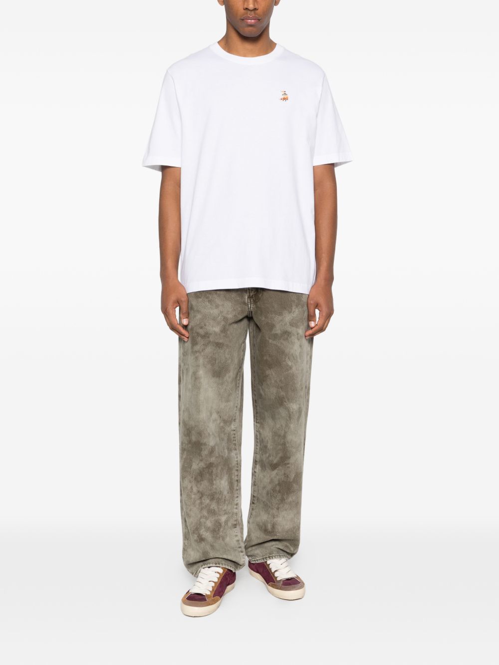 Maison Kitsuné Dreaming Fox cotton t-shirt Topwear Maison Kitsuné