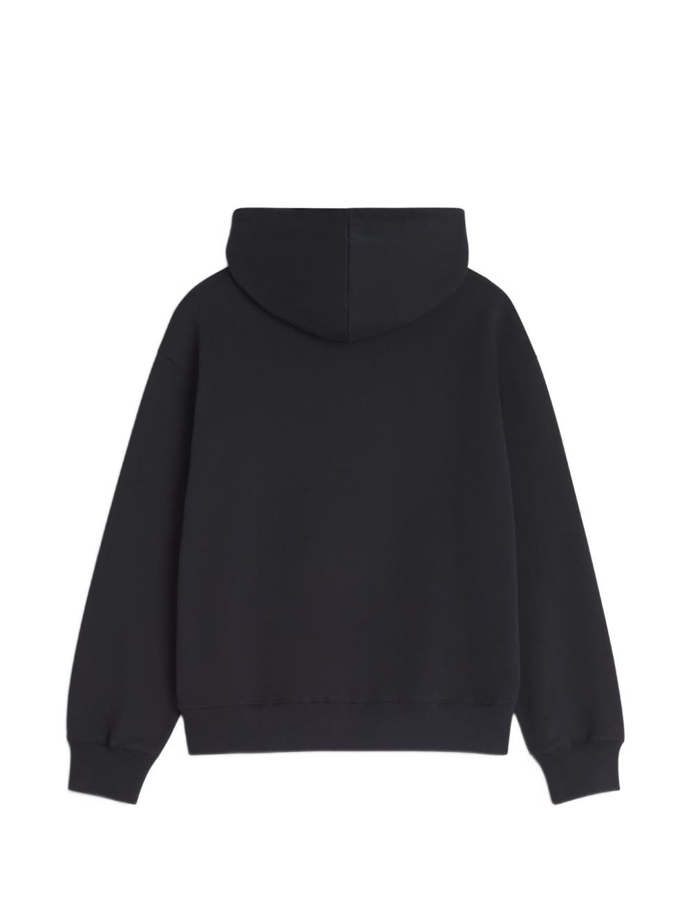 Maison Kitsuné Paris Comfort Hoodie met Logo-Opdruk Zwart Topwear Maison Kitsuné