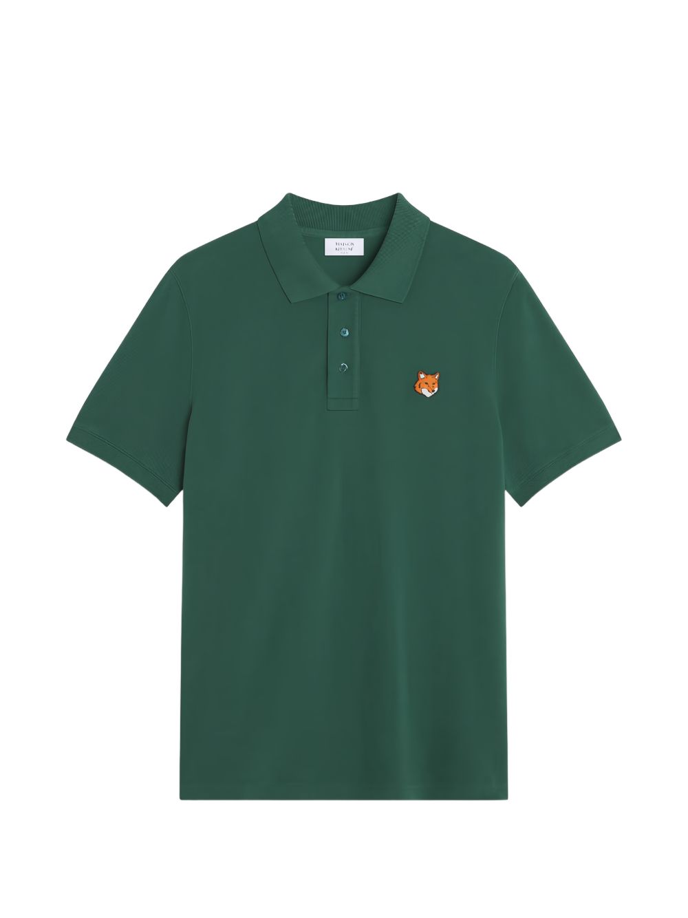 Maison Kitsuné Fox Head cotton polo shirt Topwear Maison Kitsuné