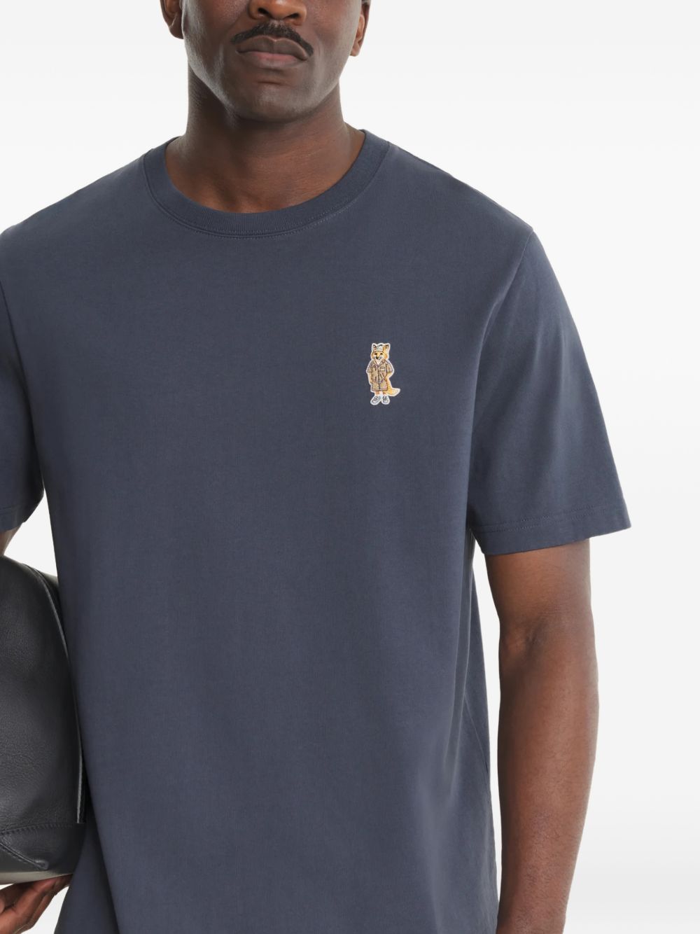 Maison Kitsuné MAISON KITSUNE' T-shirts and Polos Blue-4