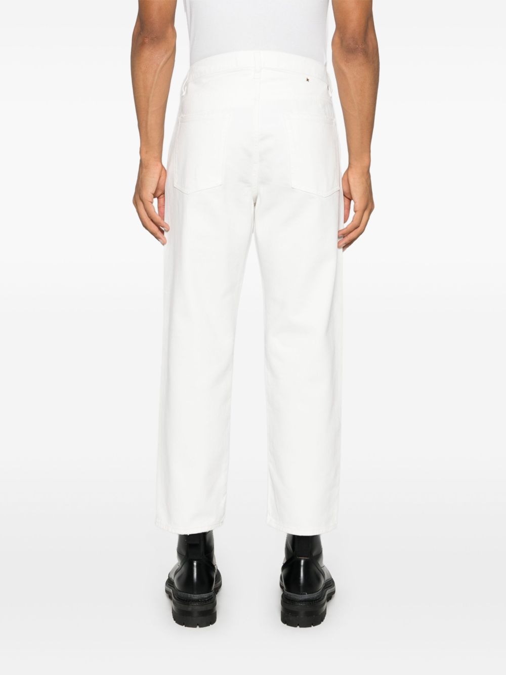 Golden Goose Jeans White-5