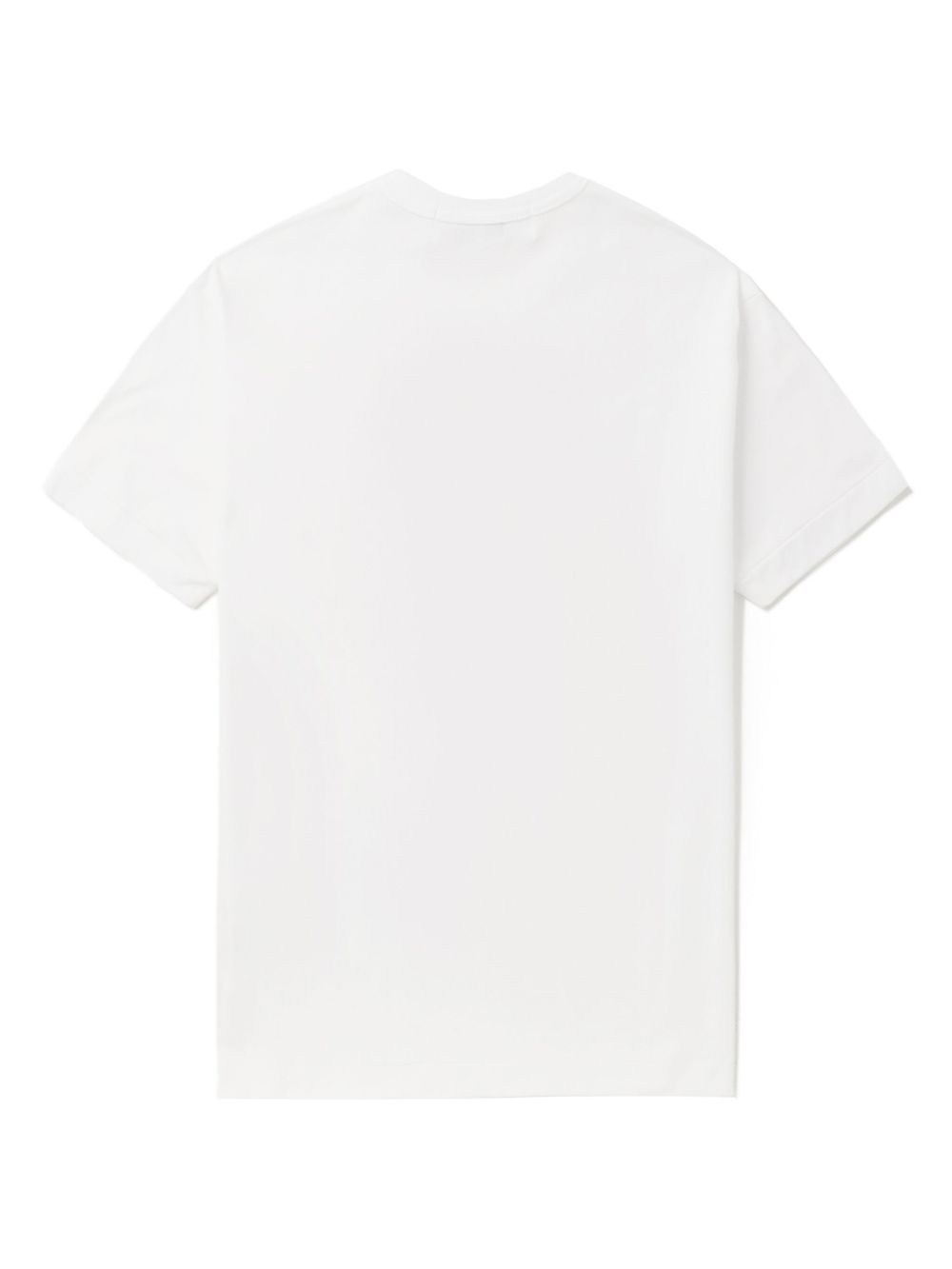 Comme des Garçons Play Heart T-shirt White Red Topwear Comme Des Garcons