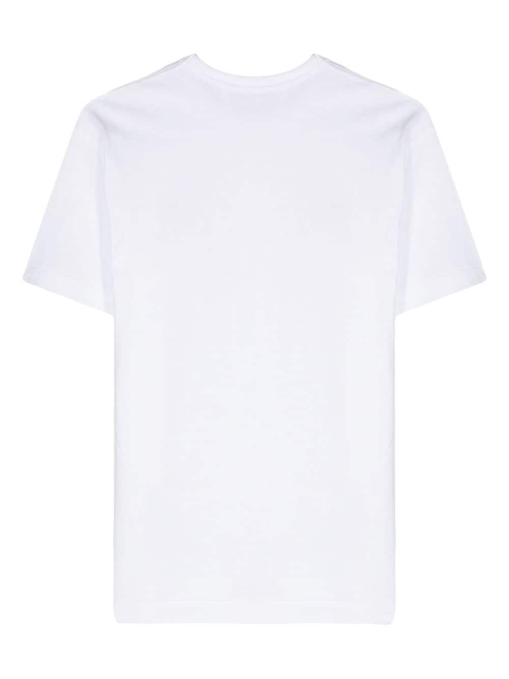 Comme des Garçons PLAY Heart Patch T-Shirt White-thumbmail-2