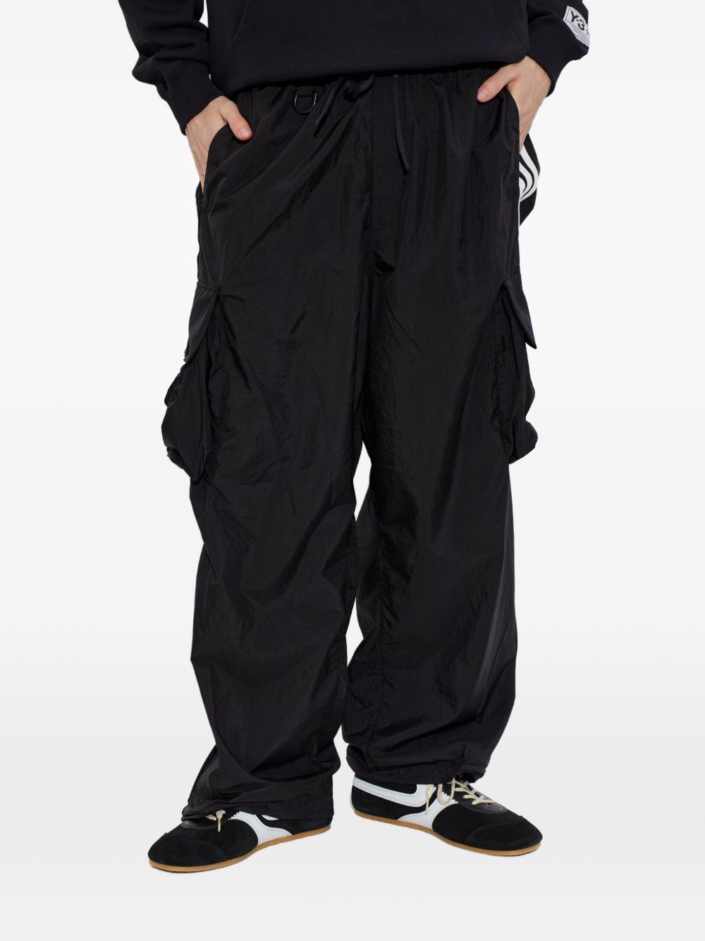 Y-3 Trousers Black-4