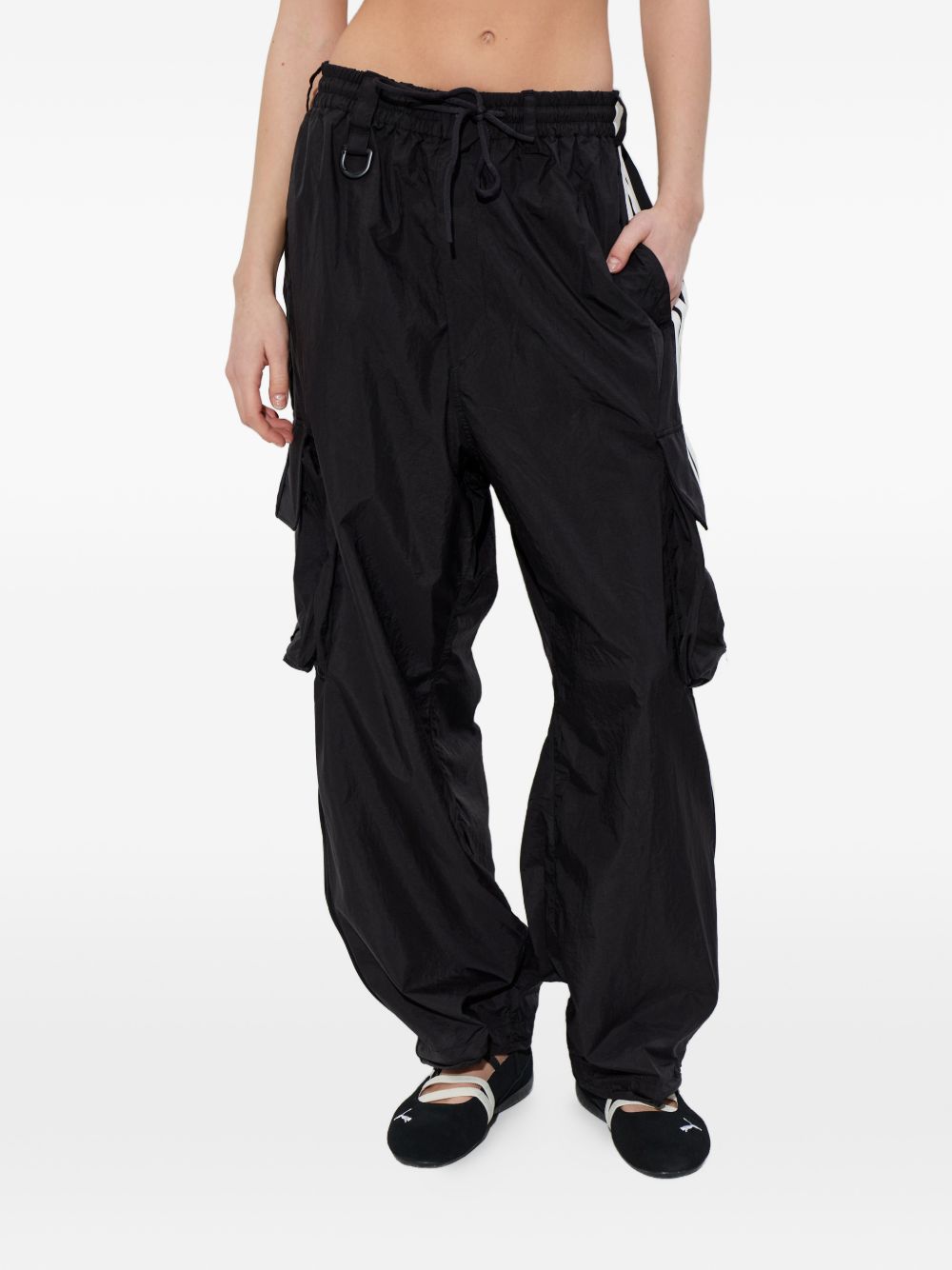 Y-3 Trousers Black-6