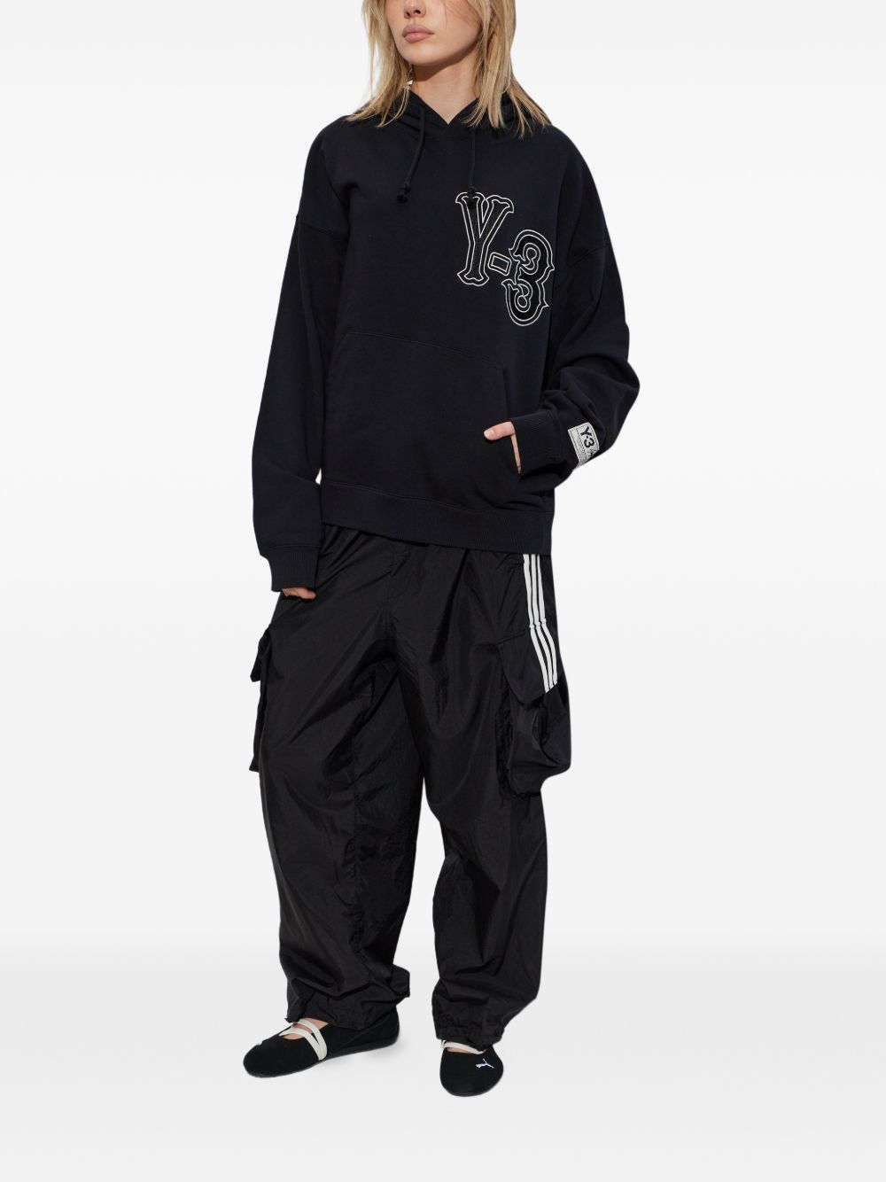 Y-3 Trousers Black-7