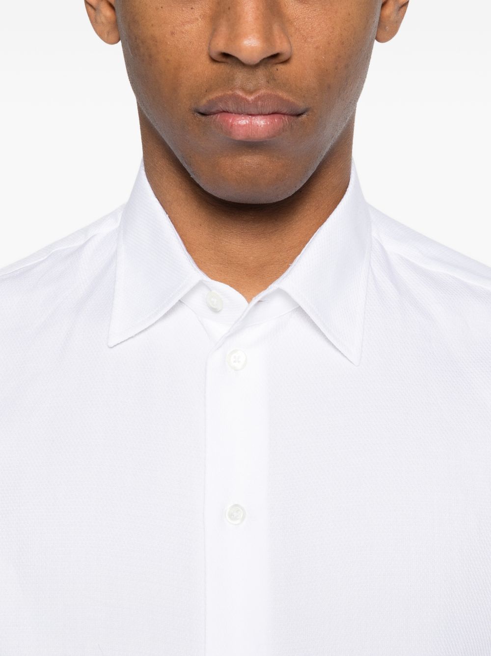 Emporio Armani Shirts White-3