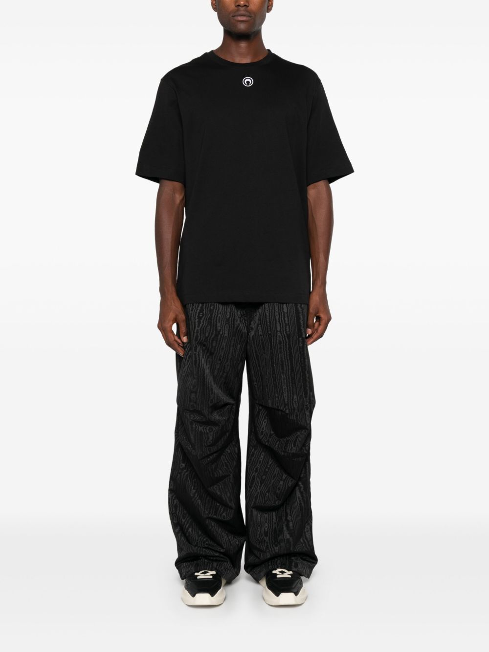 MARINE SERRE T-shirts and Polos Black-5