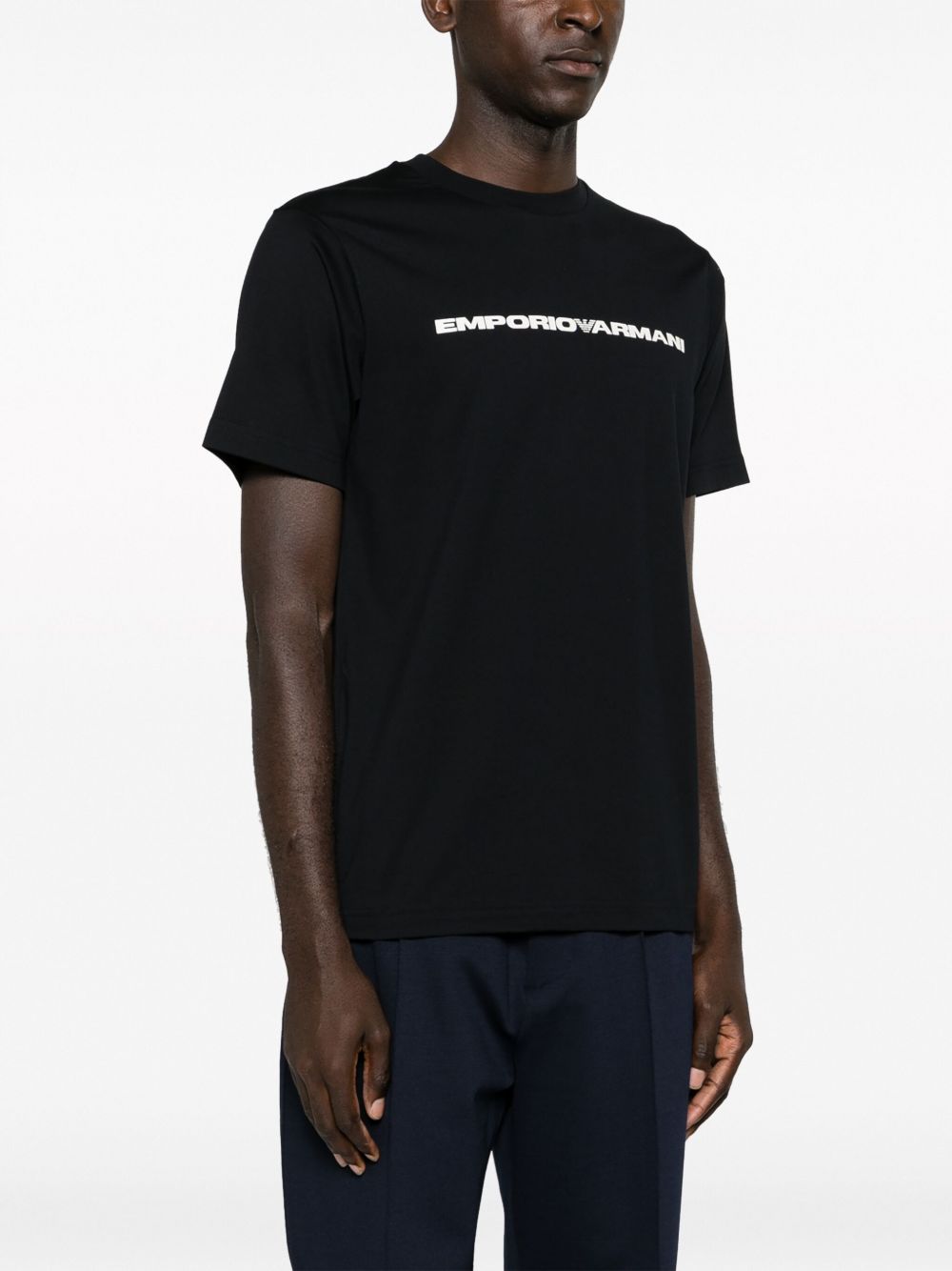 Emporio Armani Sustainable T-shirt 3-Pack Zwart Topwear Emporio Armani