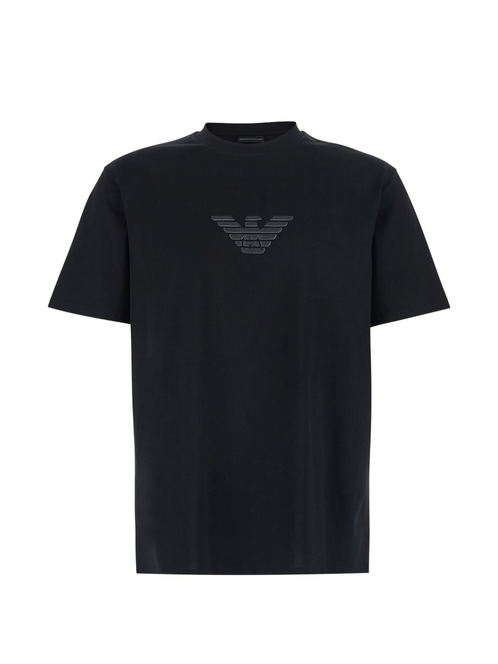 Emporio Armani Eagle Logo T-shirt Zwart Topwear Emporio Armani