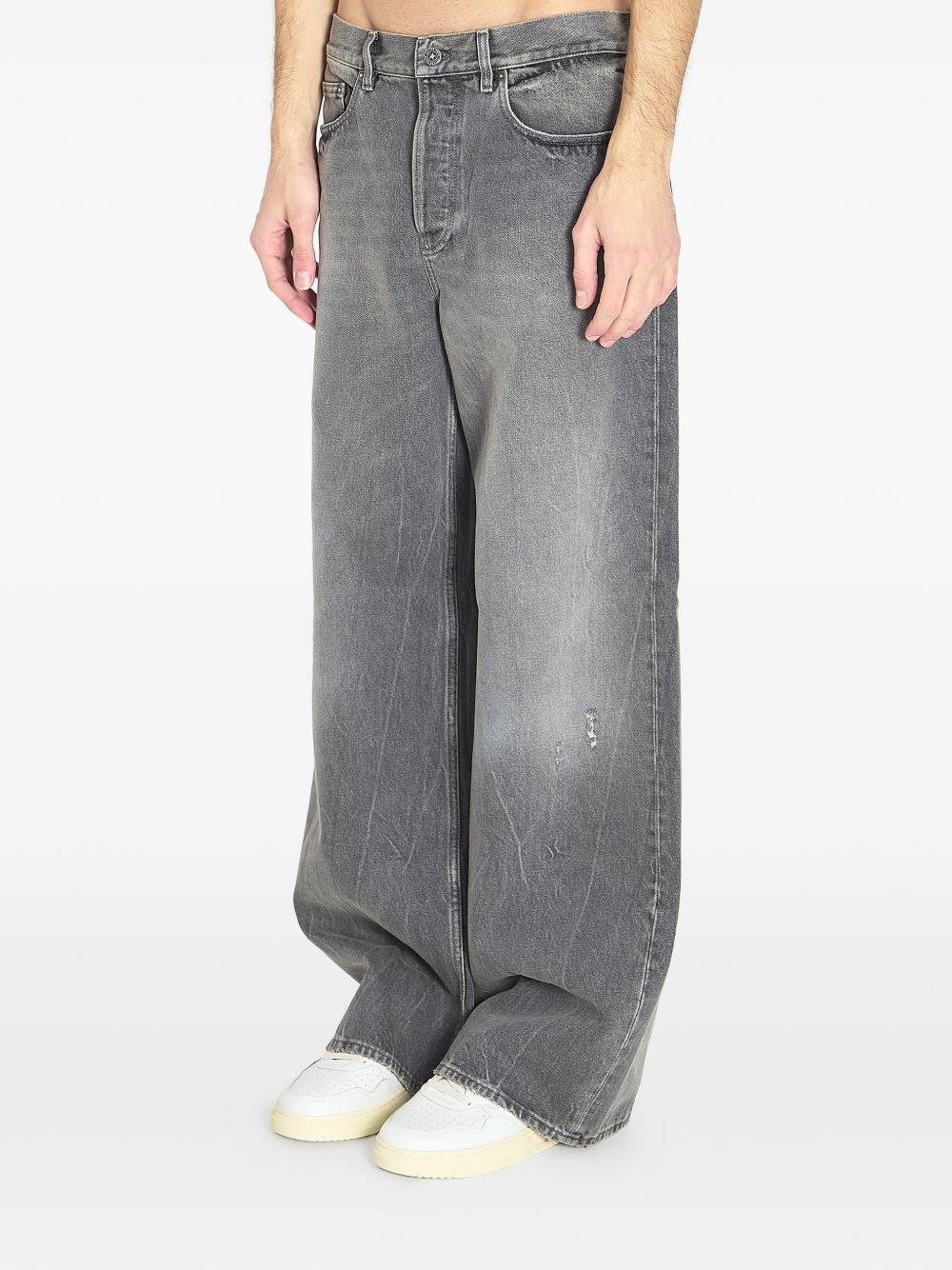 Golden Goose Parker Wide Fit Jeans Grijs Jeans Golden Goose