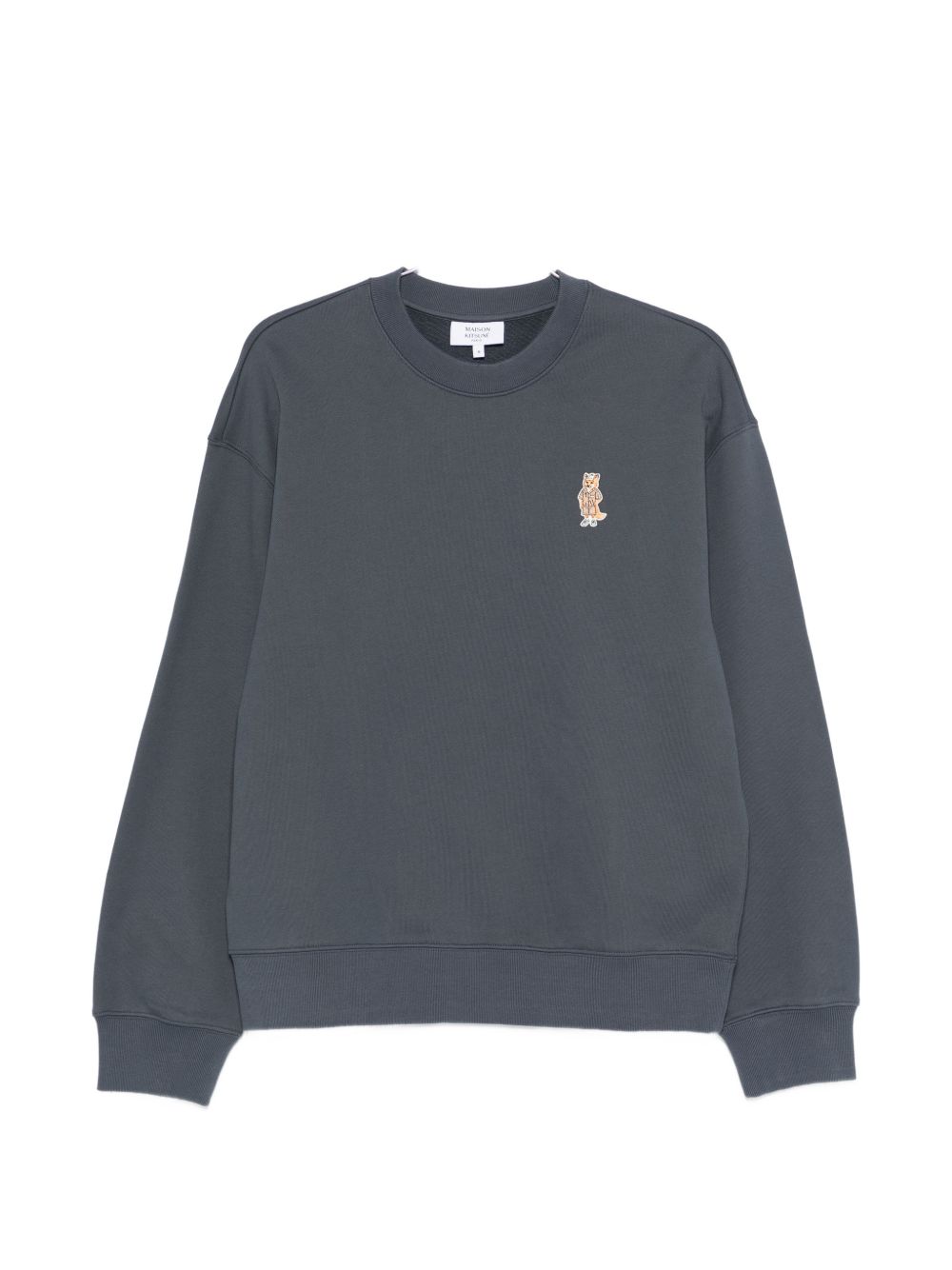 Maison Kitsuné Dressed Fox Comfort Sweatshirt Antraciet