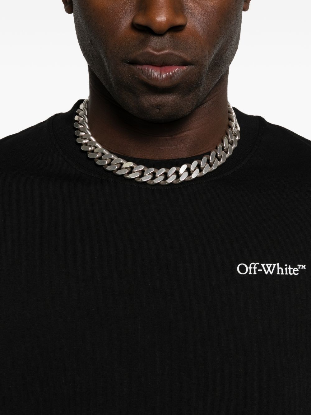 Off White T-shirts and Polos Black-3
